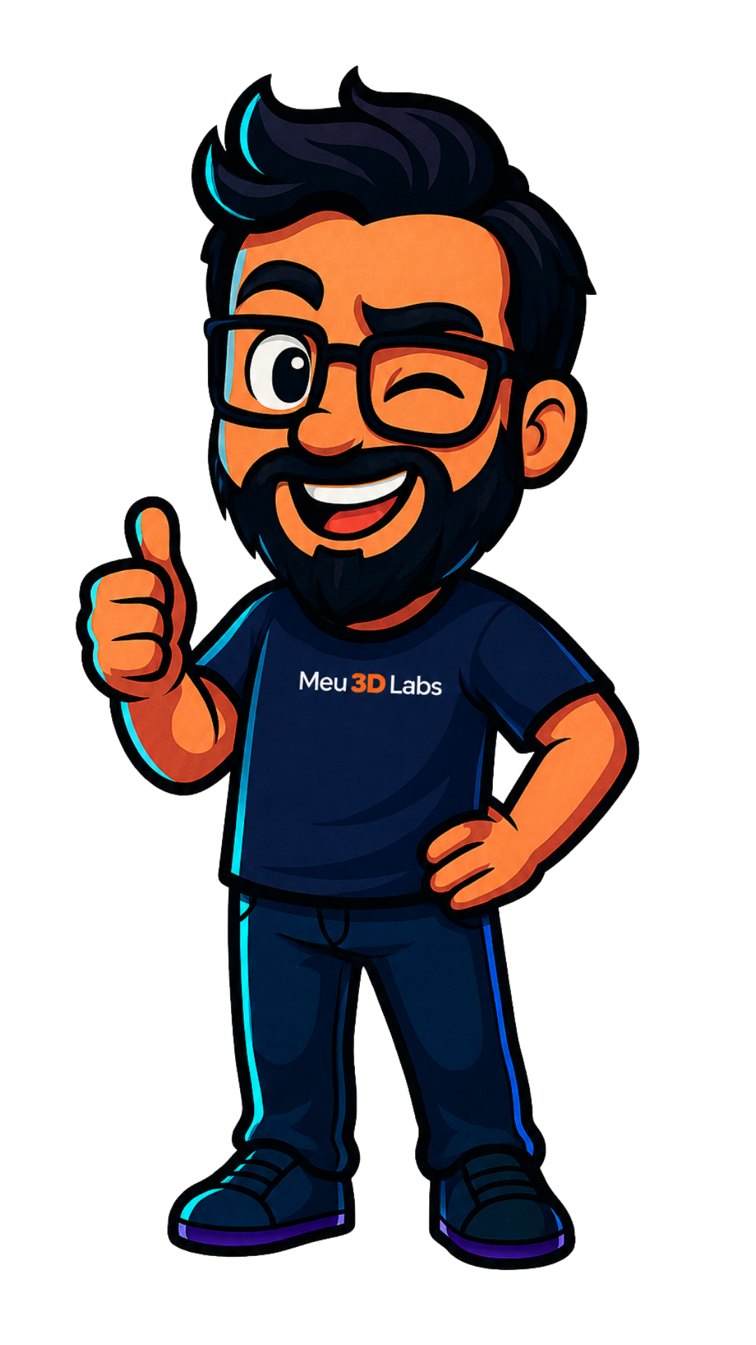 Mascote Meu 3D Labs