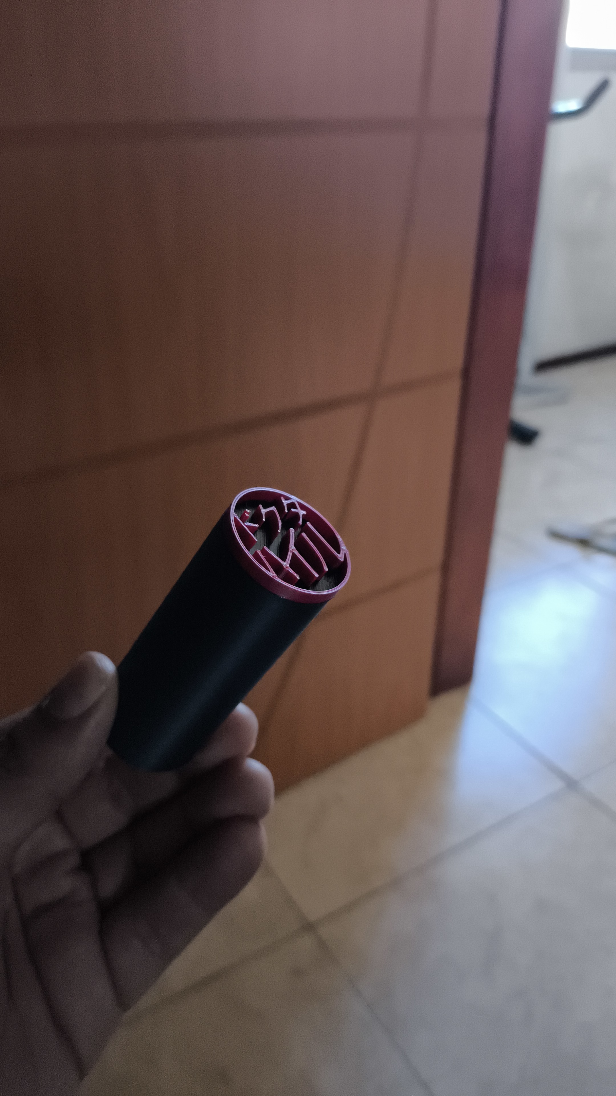 Carimbo 3D personalizado com logo