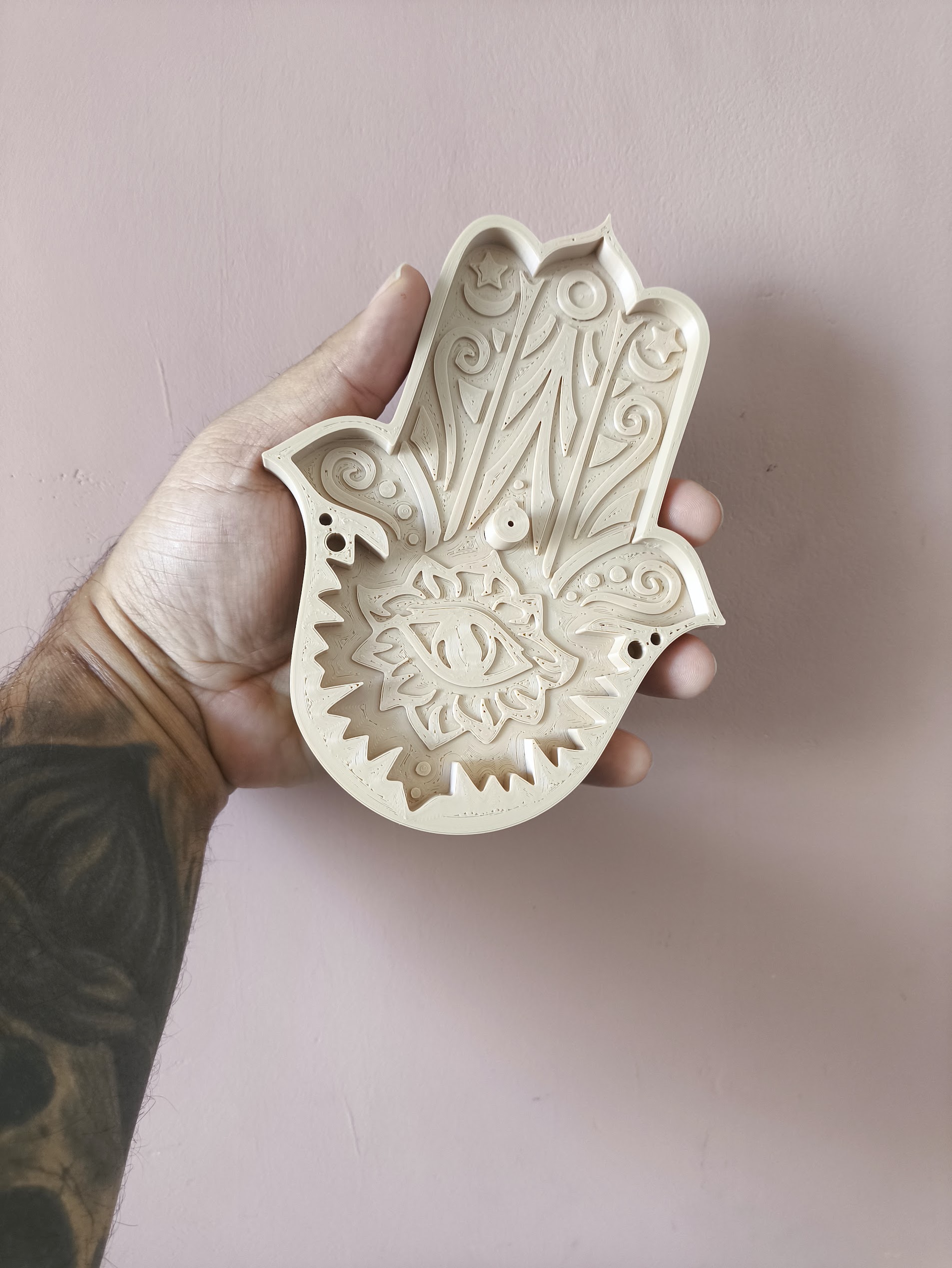 Peça decorativa 3D para ambiente