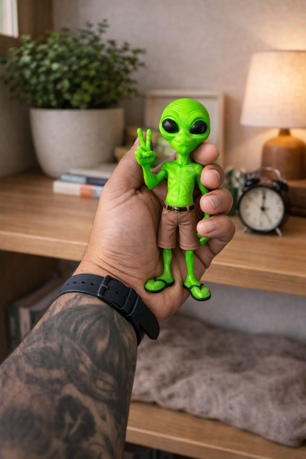 Miniatura 3D do personagem E.T.