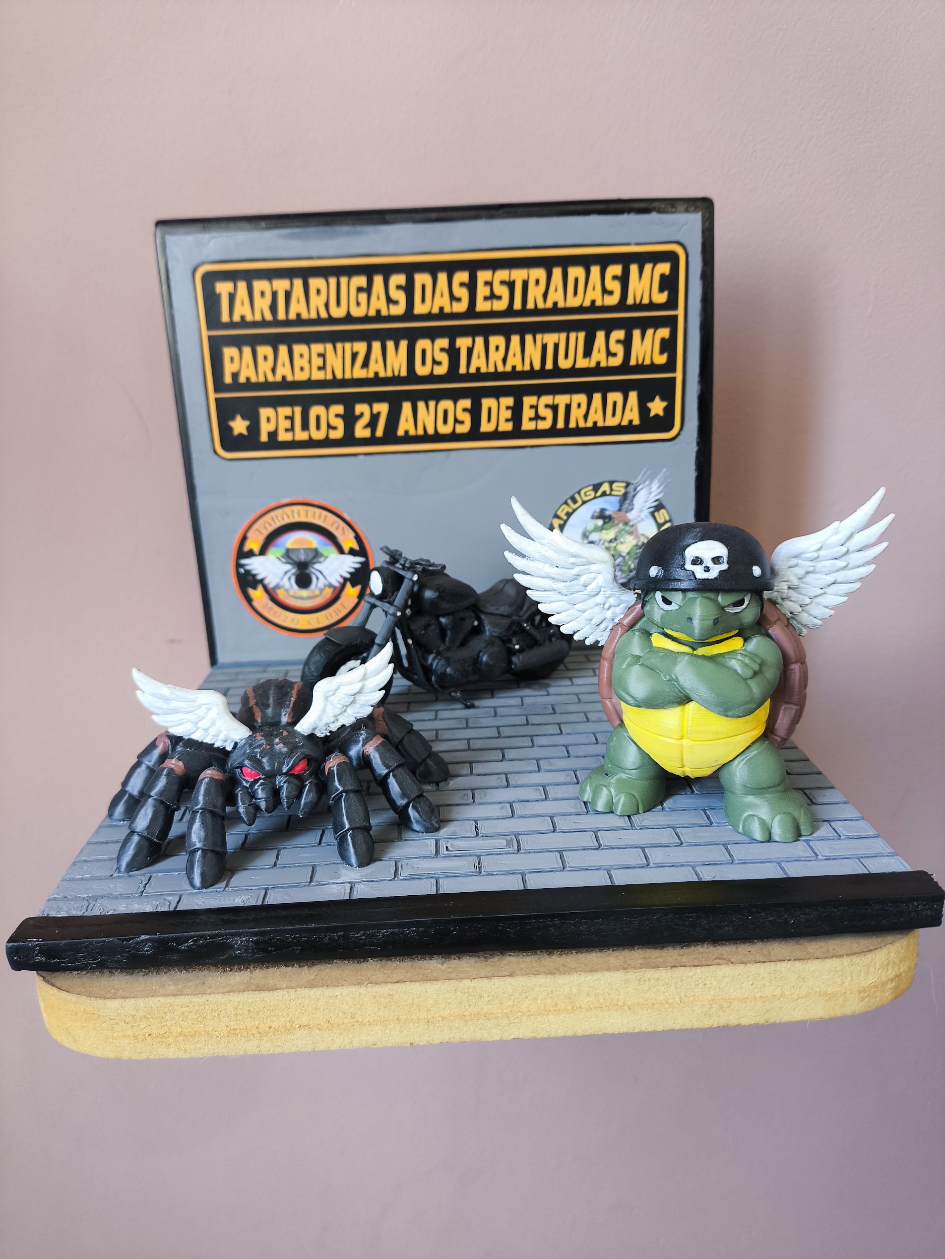 Miniatura 3D bobblehead com cachorro
