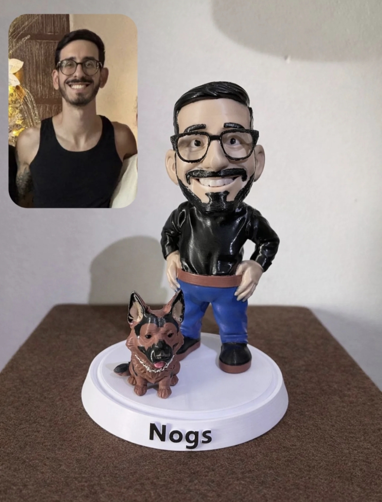 Medalha 3D personalizada